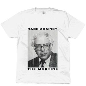 BERNIE SANDERS RAGE AGAINST THE MACHINE tshirt